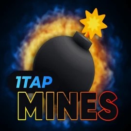1Tap Mines game by Turbo Games – logo hosted on Felicebet Casino