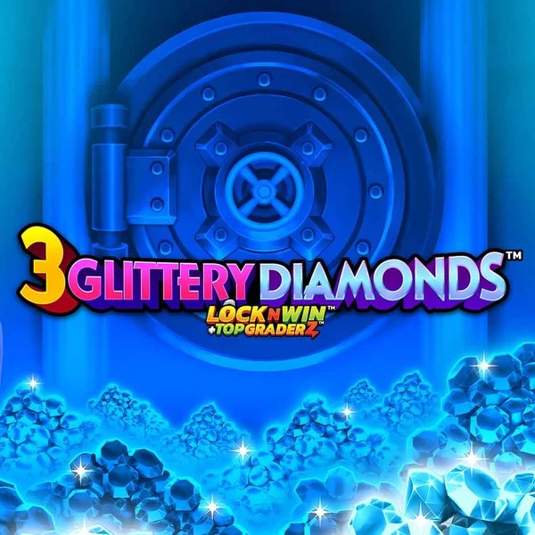 Play 3 Glittery Diamonds slot by PearFiction Studios on felicebett.com