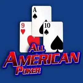 All American Poker slot visual from RTG (Reel Time Gaming) available on felicebett.com