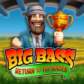 Big Bass Return to the Races logo – Slots by Pragmatic Play at Felicebet Casino