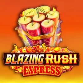 Blazing Rush Express logo by AreaVegas at Felicebet Casino