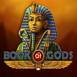 Book of Gods online game logo by BF Games on felicebett.com