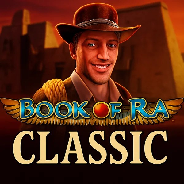 Book of Ra Classic game by Novomatic – logo hosted on Felicebet Casino