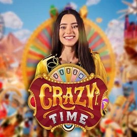 Crazy Time logo by Evolution Felicebet Casino