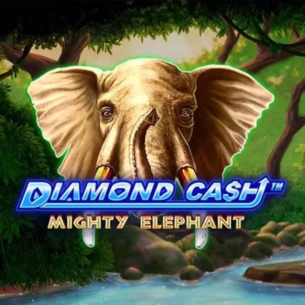 Slots logo of Diamond Cash Mighty Elephant from Greentube at Felicebet Casino