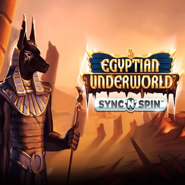 Egyptian Underworld slot logo by Greentube at Felicebet Casino