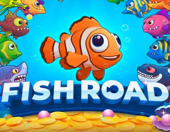 Try Fish Road slot by InOut on felicebett.com – logo image