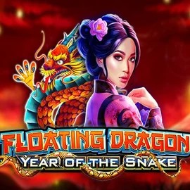 Floating Dragon Year of the Snake by Pragmatic Play, showcased at felicebett.com – game logo