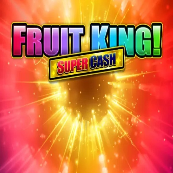 Fruit King Super Cash online game logo by Greentube on felicebett.com