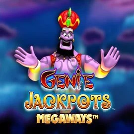 Genie Jackpots Megaways casino game by Blueprint Gaming – featured logo at Felicebet Casino