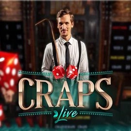 Live Casino logo of Live Craps from Evolution at Felicebet Casino