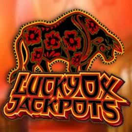 Lucky Ox Jackpots online game logo by Rival on felicebett.com