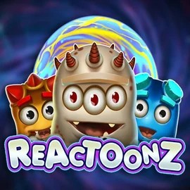 Slots logo of Reactoonz from Play'n GO at Felicebet Casino