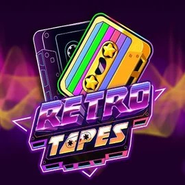 Retro Tapes by Push Gaming, showcased at felicebett.com – game logo