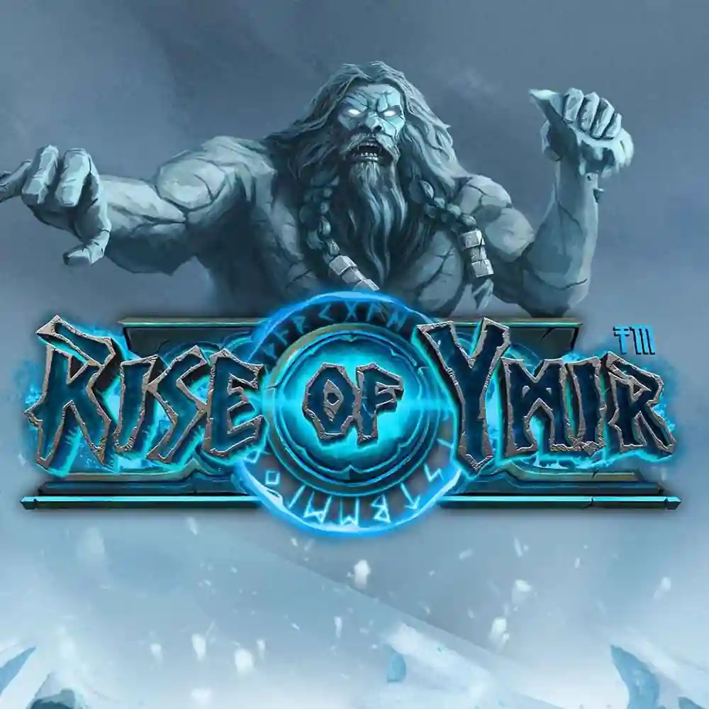 Slots logo of Rise of Ymir from Hacksaw Gaming at Felicebet Casino