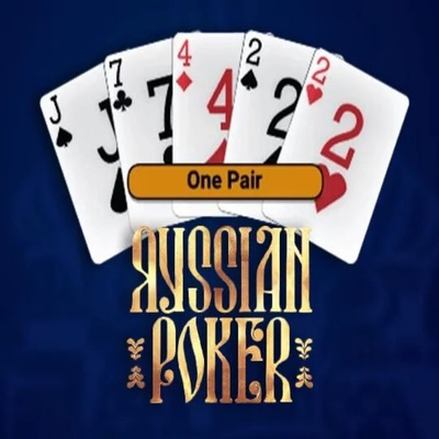 Russian Poker game by OneTouch Games – logo hosted on Felicebet Casino