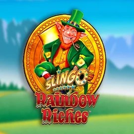 Official Casino Games logo: Slingo Rainbow Riches by Gaming Realms at Felicebet Casino
