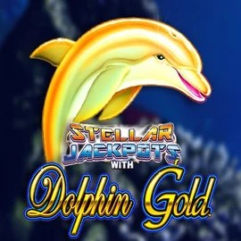 Dolphin Gold with Stellar Jackpots logo – Jackpots by Lightning Box Game at Felicebet Casino