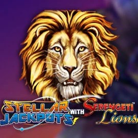 Stellar Jackpots with Serengeti Lions logo by Lightning Box Game at Felicebet Casino