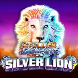 Stellar Jackpots with Silver Lion logo by Lightning Box Game Felicebet Casino
