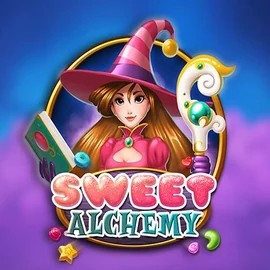 Sweet Alchemy slot logo by Play'n GO at Felicebet Casino
